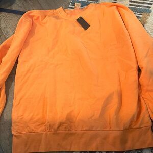NWT OnlyNY orange medium sweater